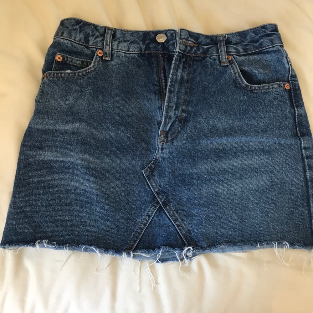 Top Shop Jean Skirt